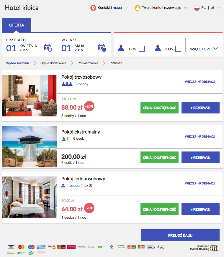 Przedstawiamy całkowicie nowy Kalendarz rezerwacji (Widget) - system