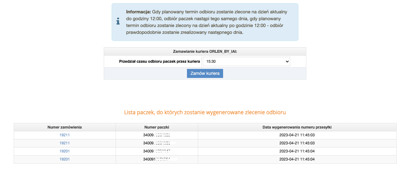 Orlen Paczka w IdoSell