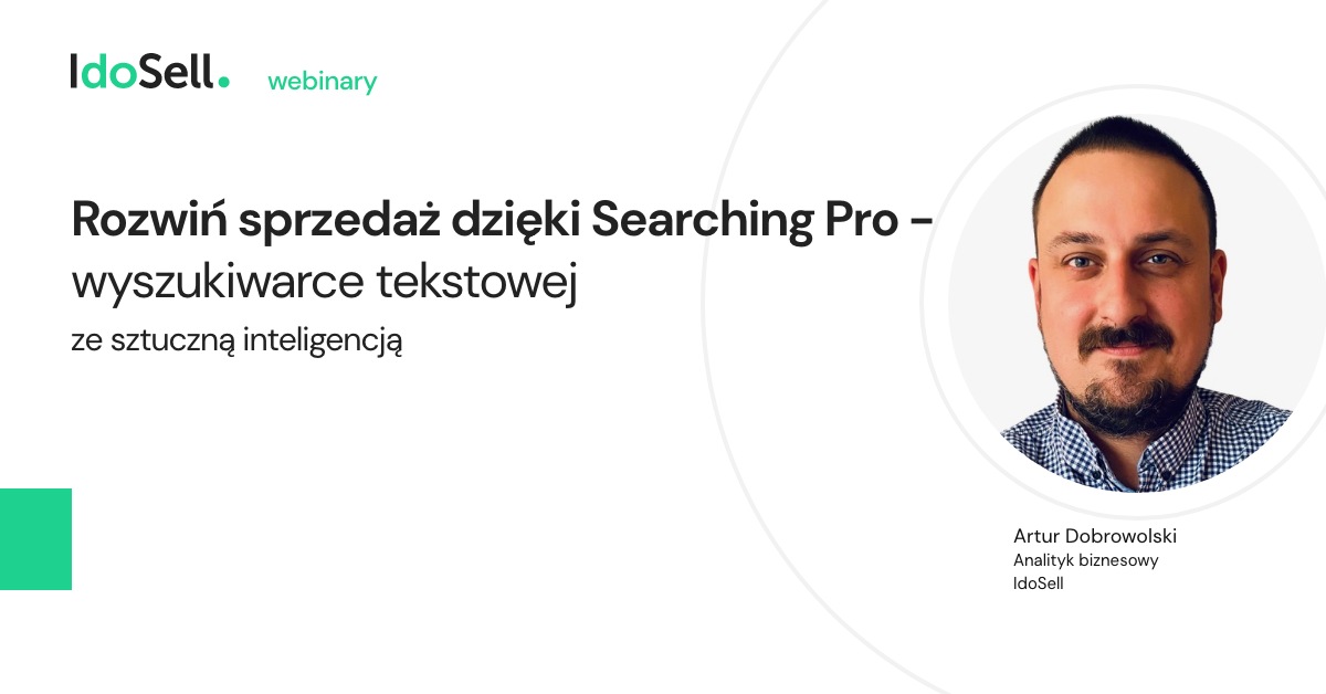 webinar searching pro idosell