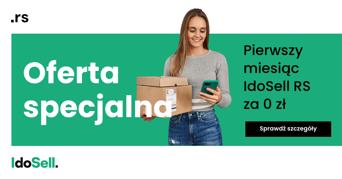 Zwiększ swoją sprzedaż na Black Week z IdoSell RS! Skorzystaj z promocji i przygotuj swój sklep na w