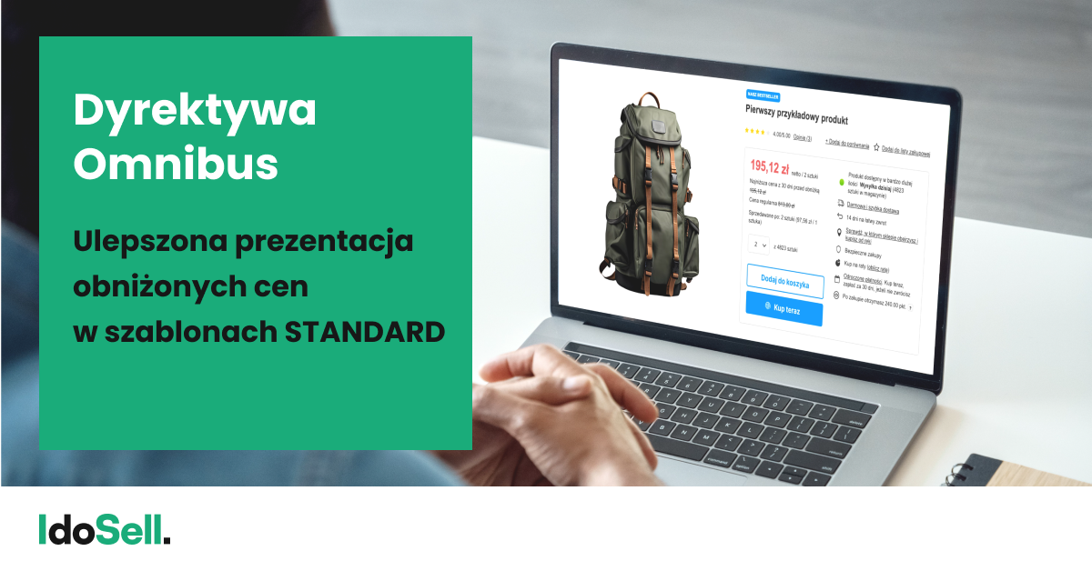 Dyrektywa Omnibus. Ulepszona prezentacja obniżonych cen w szablonach STANDARD