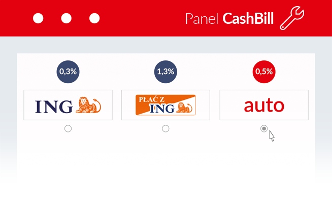 Optymalizacja prowizji CashBill