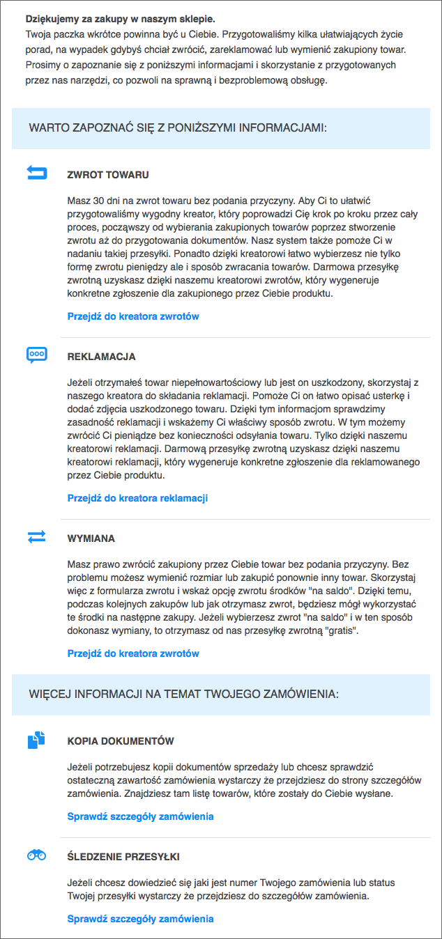 Szablon e-mail