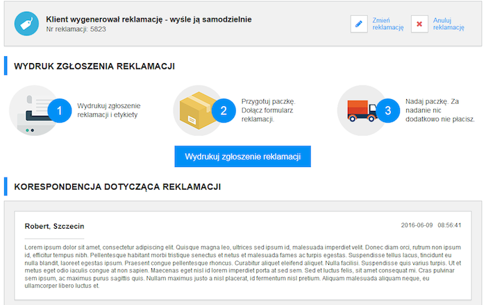 Reklamacje w sklepach internetowych