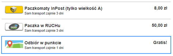Odbiór w punkcie