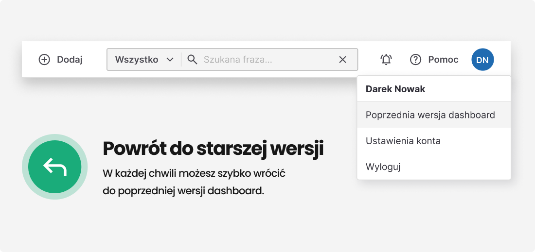 Nowy dashboard IdoSell