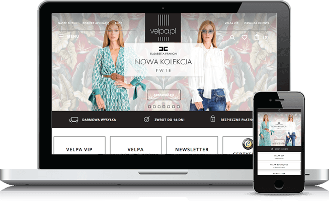 Sklep internetowy omnichannel dla Velpa.pl