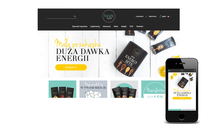 Sklep internetowy w IdoSell Shop: foodsbyann.pl