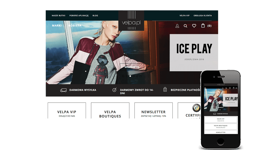 Sklep internetowy w IdoSell Shop: vepla.pl