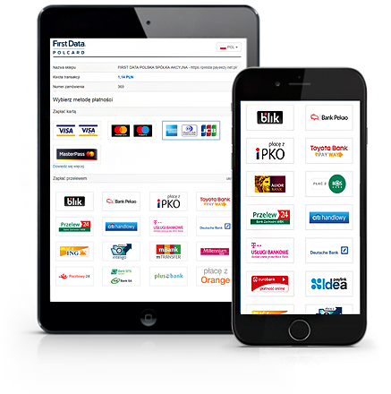 FirstData Polcard, IdoSell, płatności, integracje, przelewy online