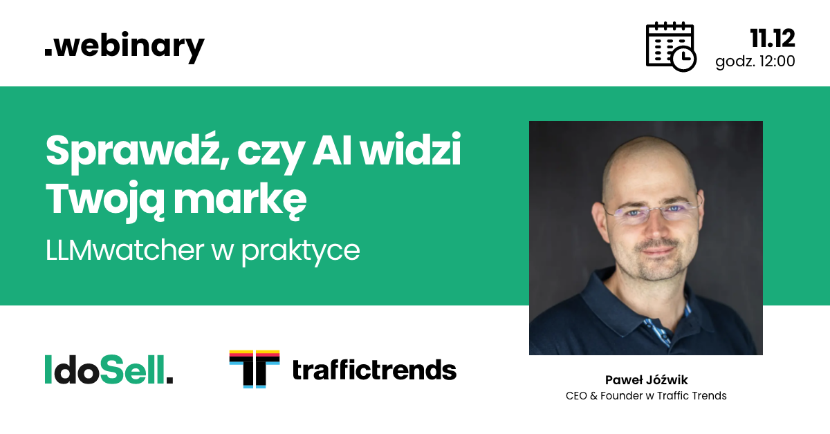 [WEBINAR] Sprawdź, czy AI widzi Twoją markę ? LLMwatcher w praktyce