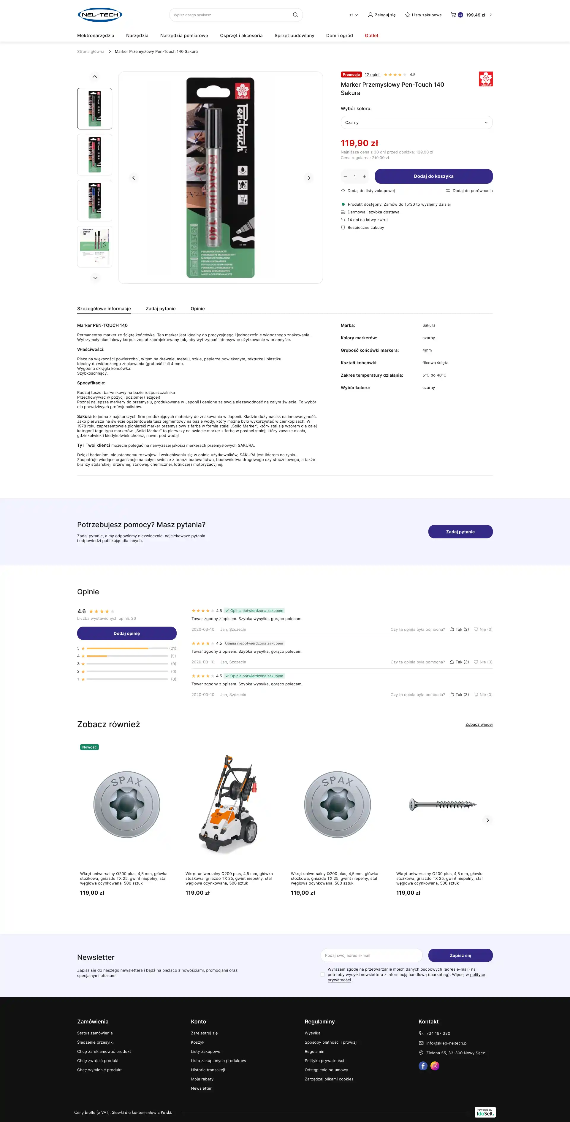 sklep.neltech.pl Karta towaru