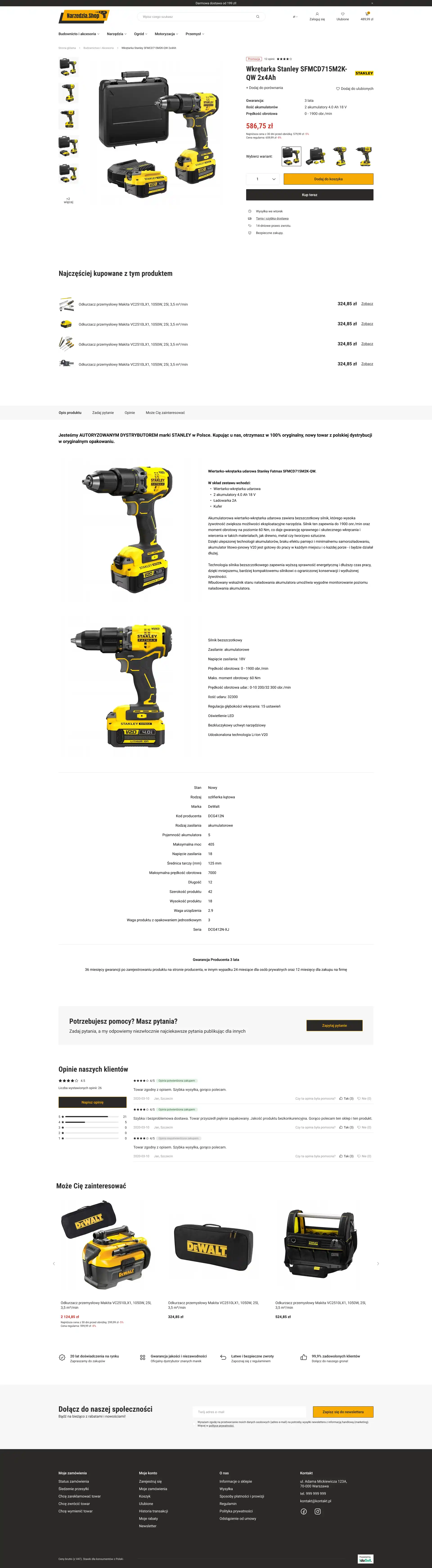 narzedzia.shop Karta towaru