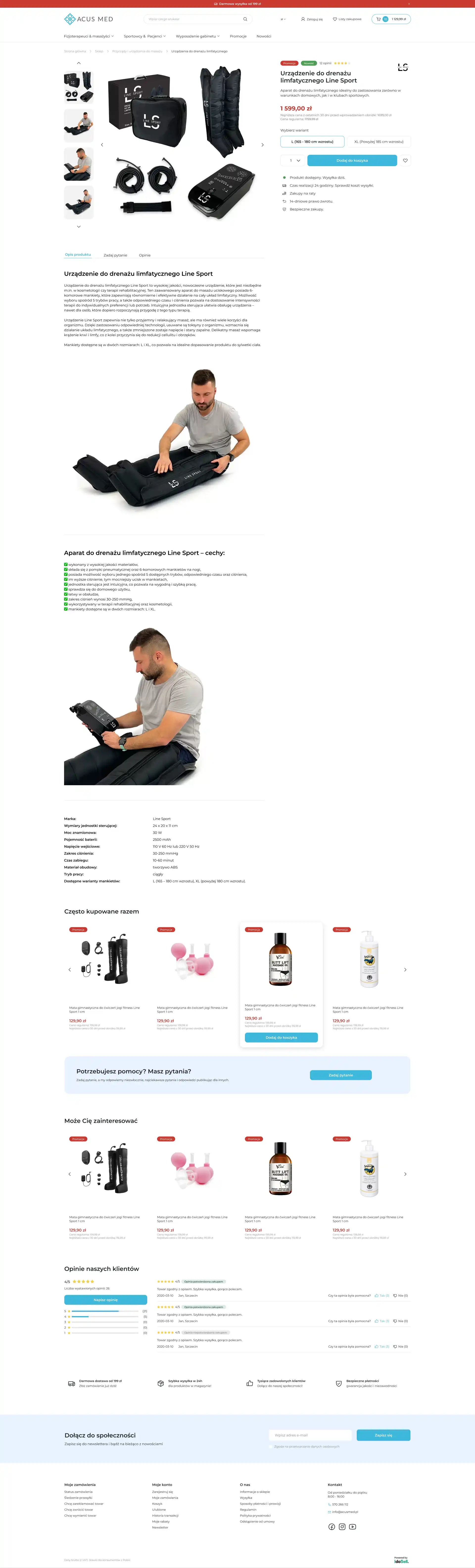 acusmed.ro Karta towaru