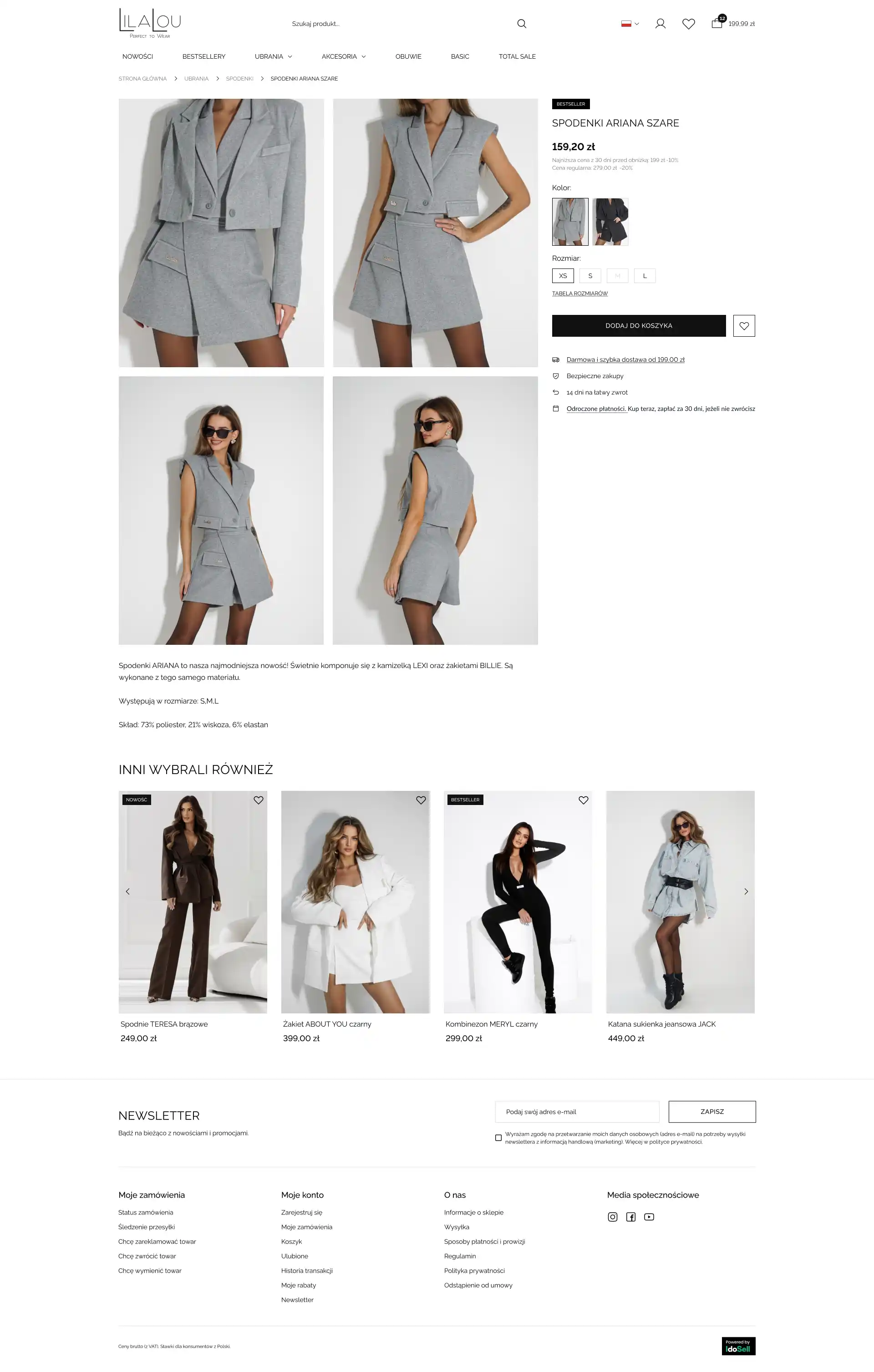 Lilalou.pl Karta towaru