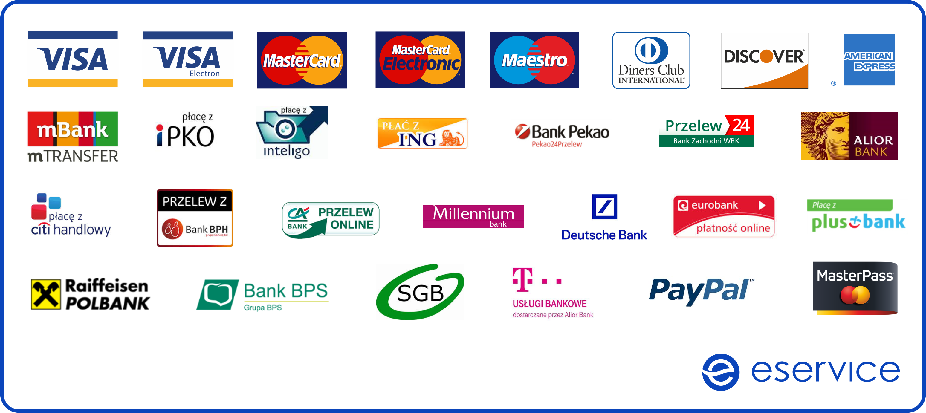 eService, integracja, płatności, IdoSell - eService, integracja, płatności, IdoSell