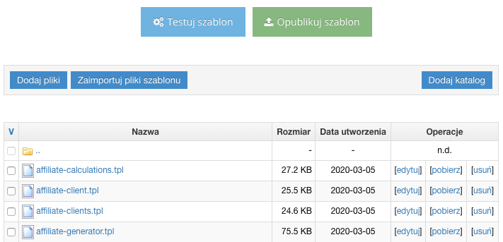 Edycja XSLT - Edycja XSLT