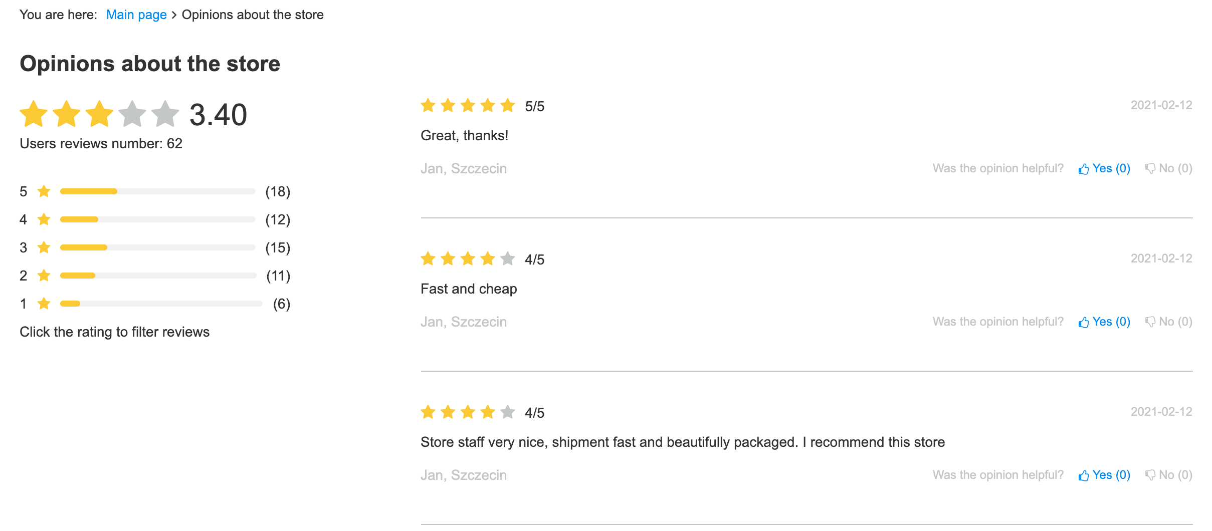 Reviews - Reviews