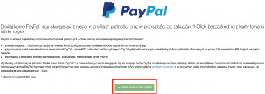 Dodawanie konta PayPal - Dodawanie konta PayPal