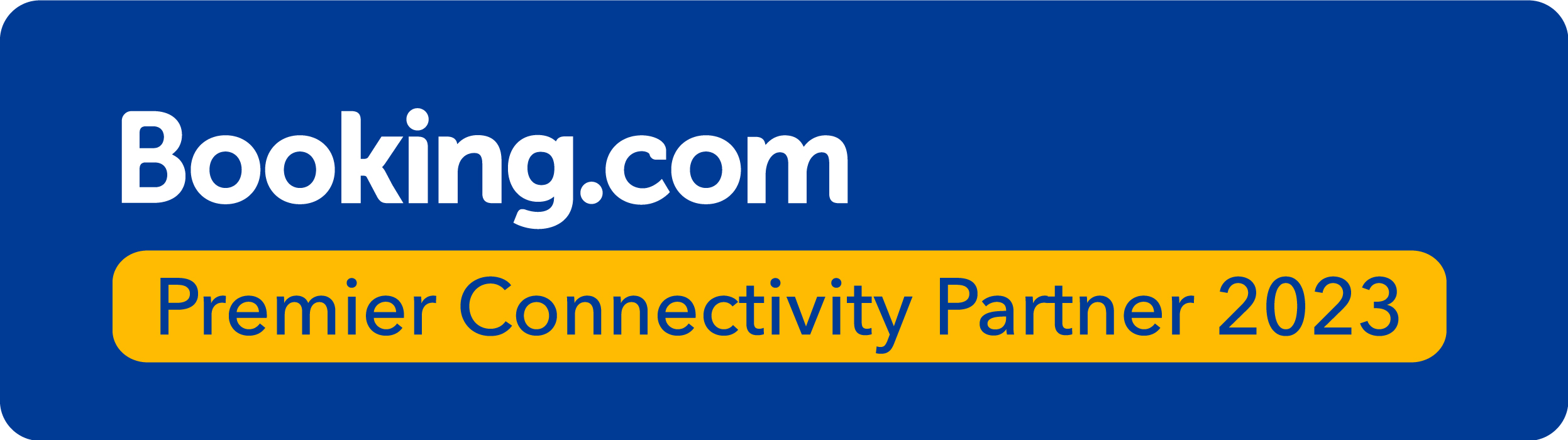 Logo booking.com premier partner