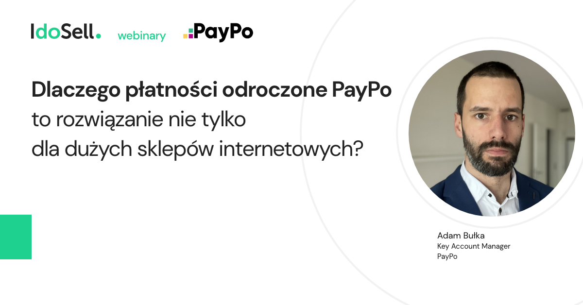 PayPo webinar IdoSell
