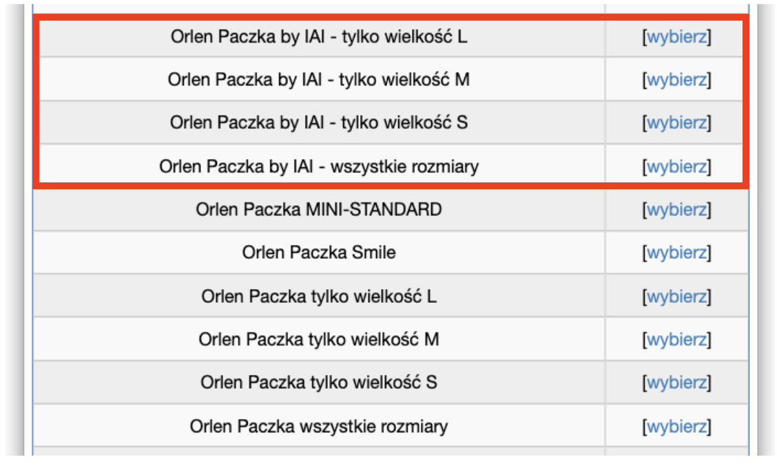 ORLEN Paczka IdoSell Broker