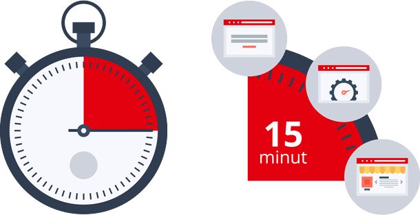 Czas konfiguracji to tylko 15 minut