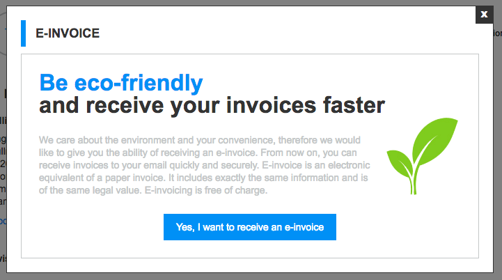 e-invoices