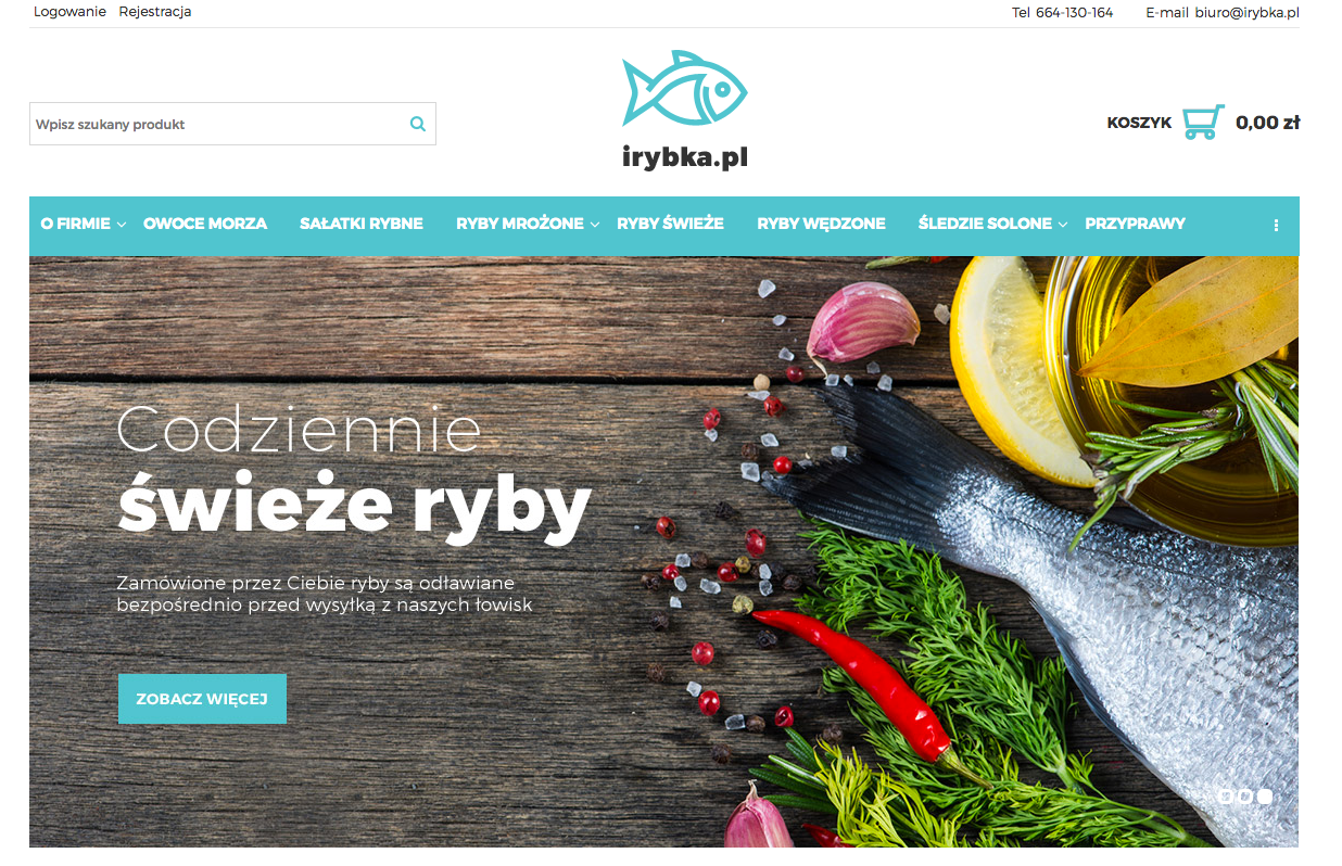 Irybka.pl Homepage