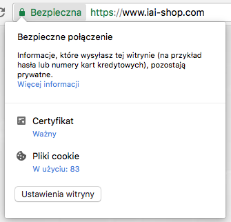 https dla Chrome - certyfikat ssl