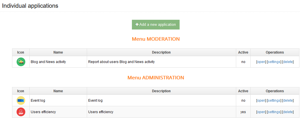 Individual applications - module - IdoSell, IAI, docker, Open Saas