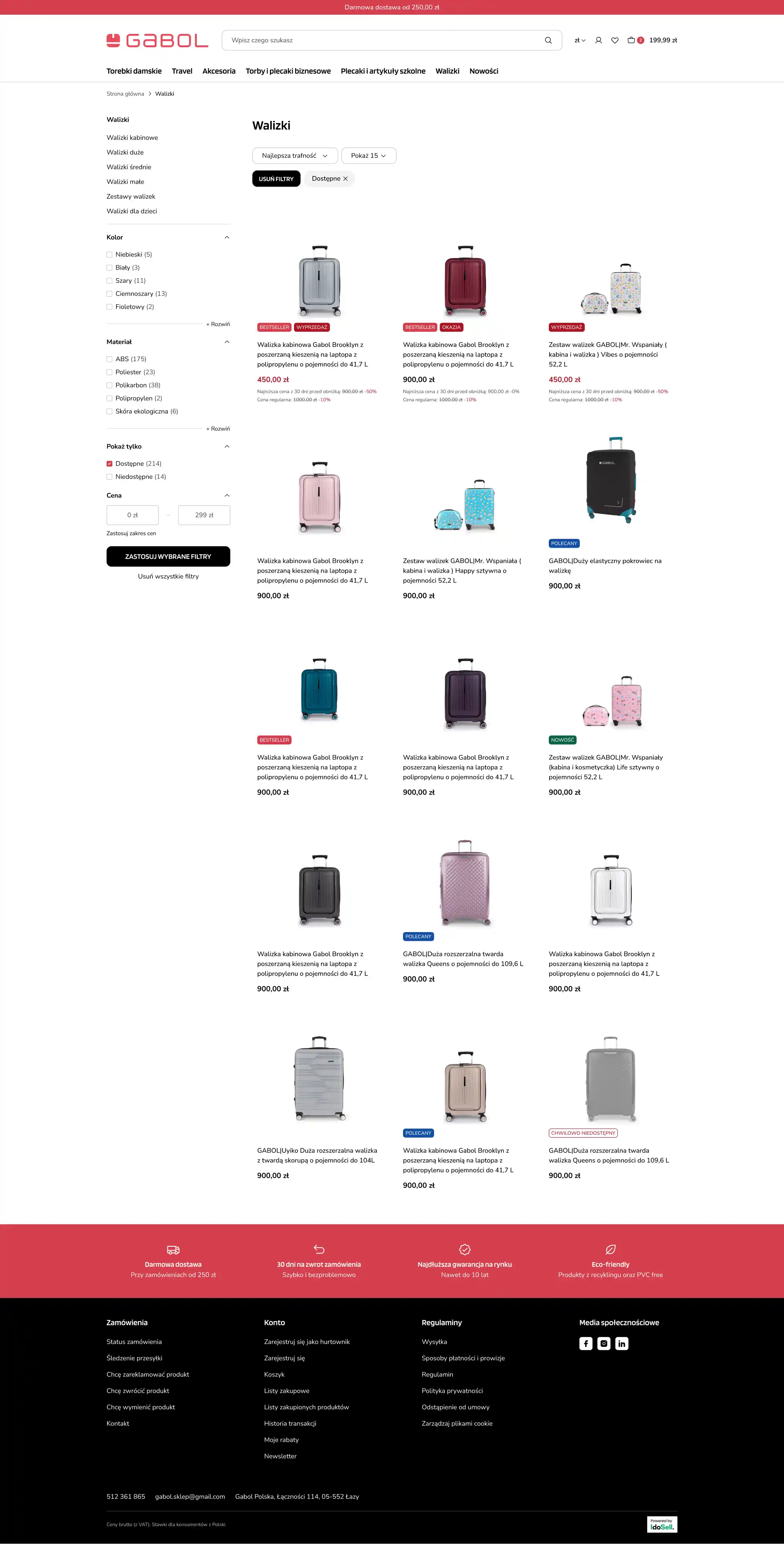 kettlersport.pl Lista towarów