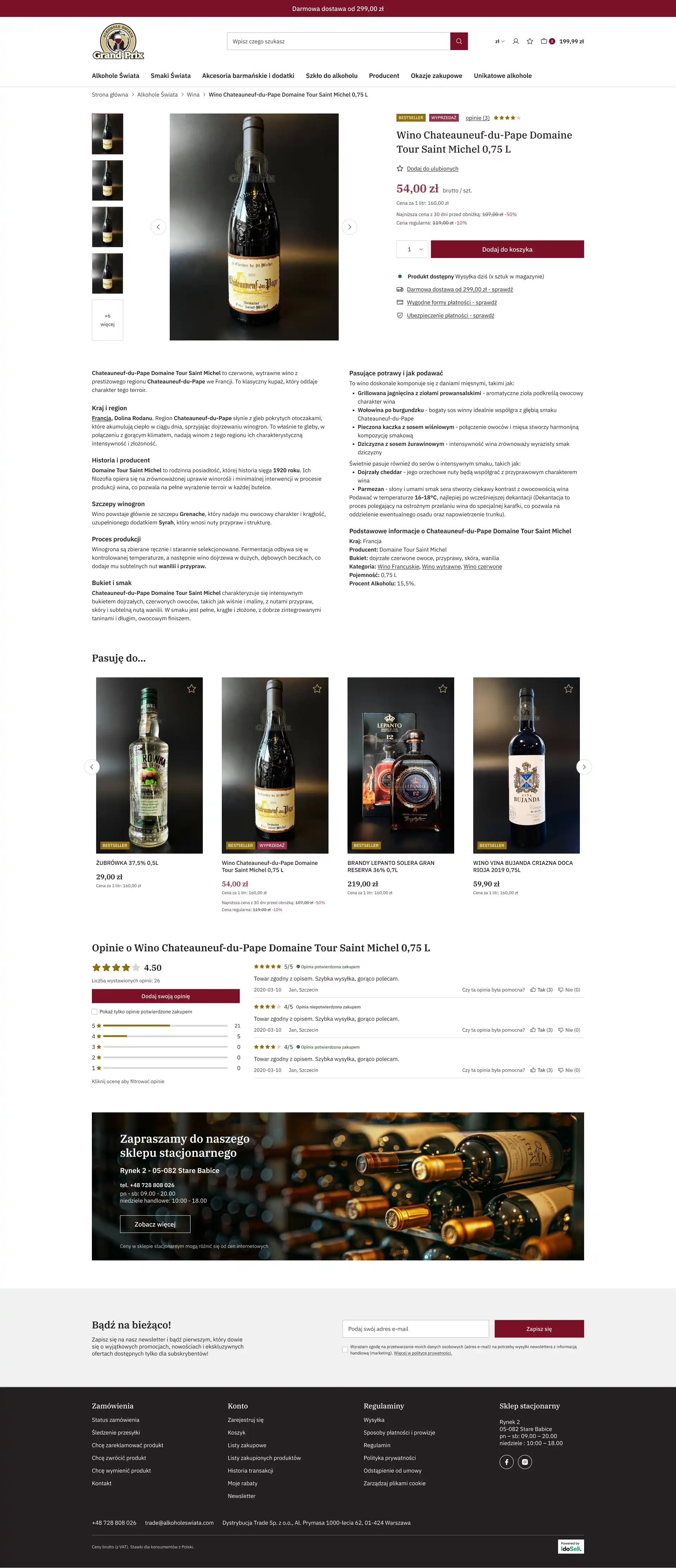 alkoholeswiata.com Karta towaru